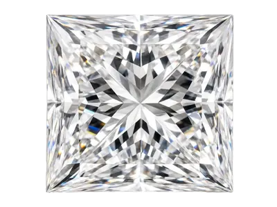 Princess cut lab-grown diamond
